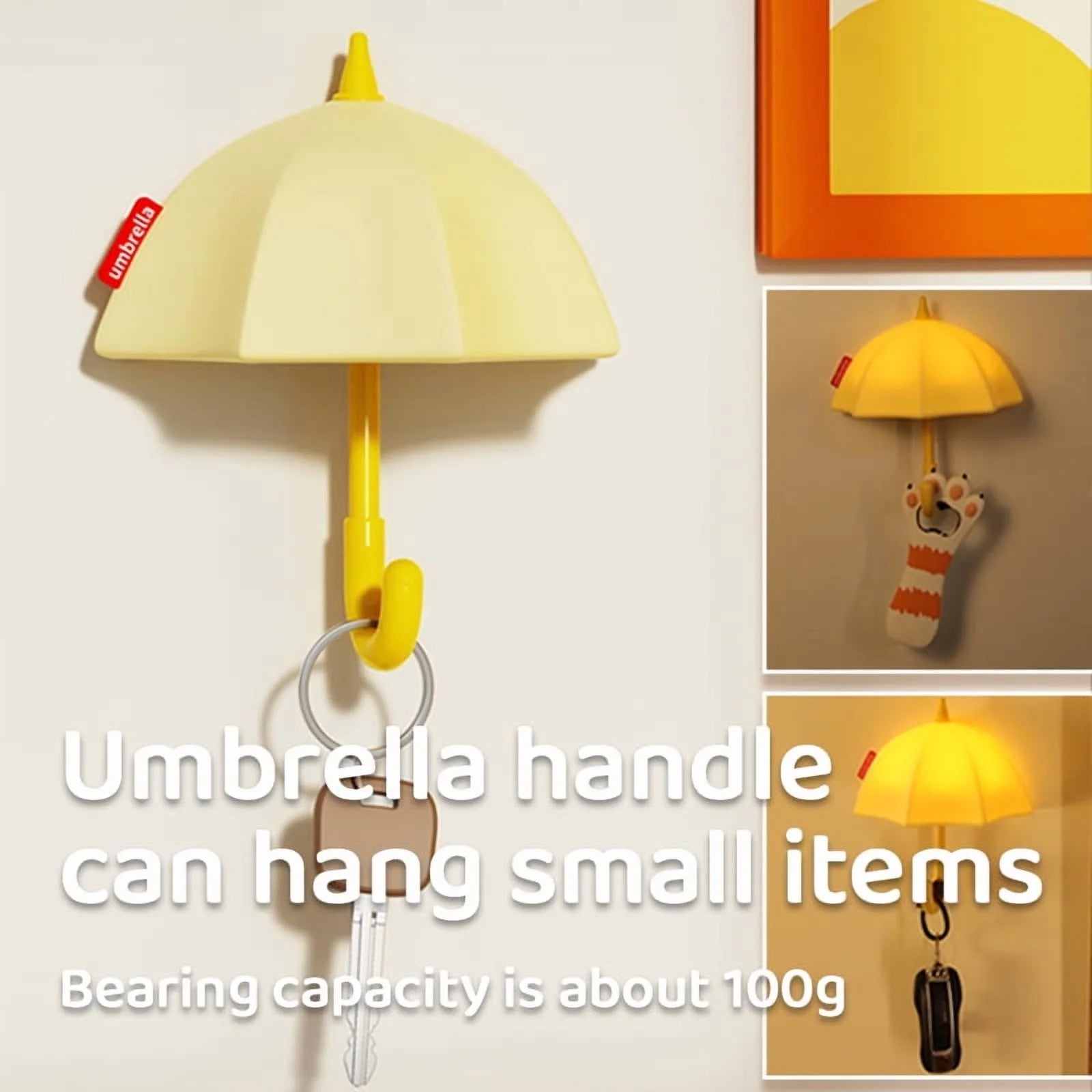 Mini Umbrella Magnetic Silicone Light - Zambeel