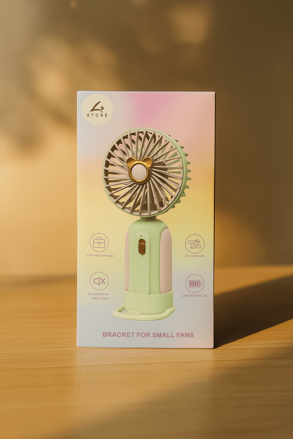 Mini USB Fan with Bracket - Zambeel