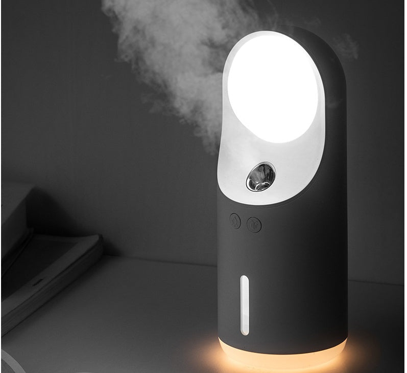 Mini Wireless Ultrasonic Air Humidifier Aroma Essential Oil Diffuser Cool Mist Maker Purifier With LED Night Lamp Projection - Zambeel