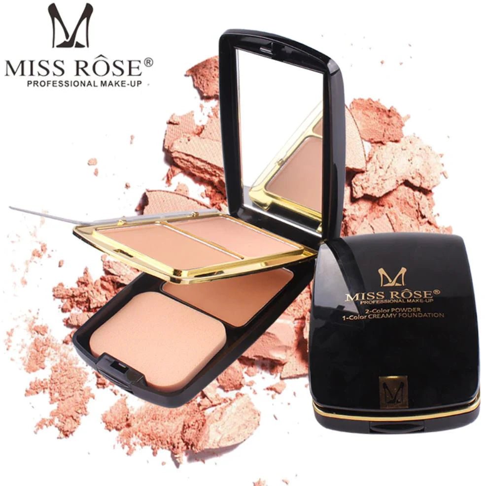 Miss Rose - 2 - in - 1 Compact Powder (Original) - Zambeel