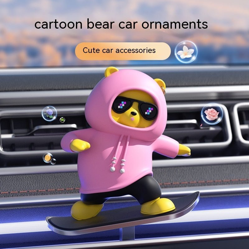 Mobile Bear Car Decoration Car Cartoon - Zambeel