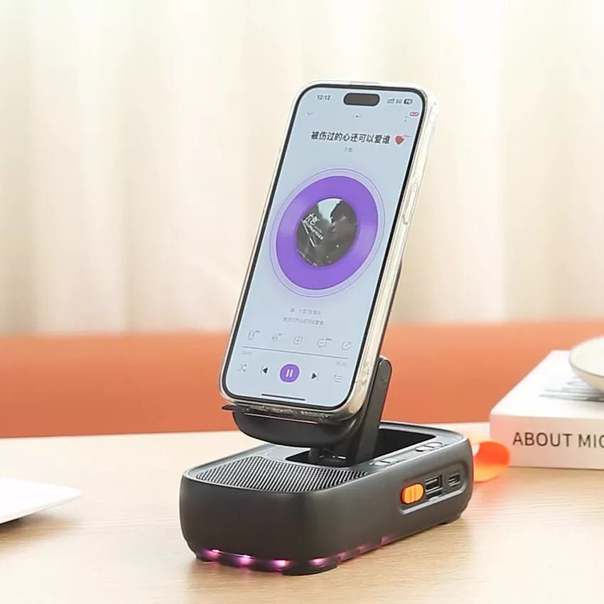 Mobile Holder With Speaker (F15) - Zambeel