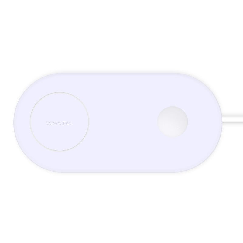 Mobile Phone Dual - charge Wireless Charger Supports Fast Charging Of Two Mobile Phones Wireless Charger - Zambeel