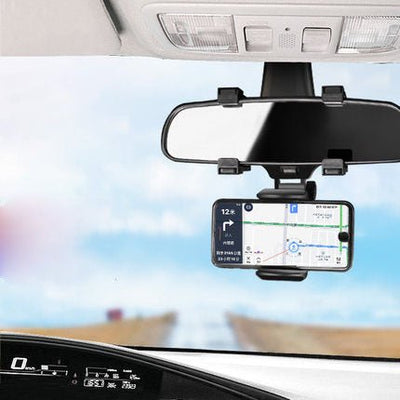 Mobile Phone Holder For Car Rearview Mirror - Zambeel