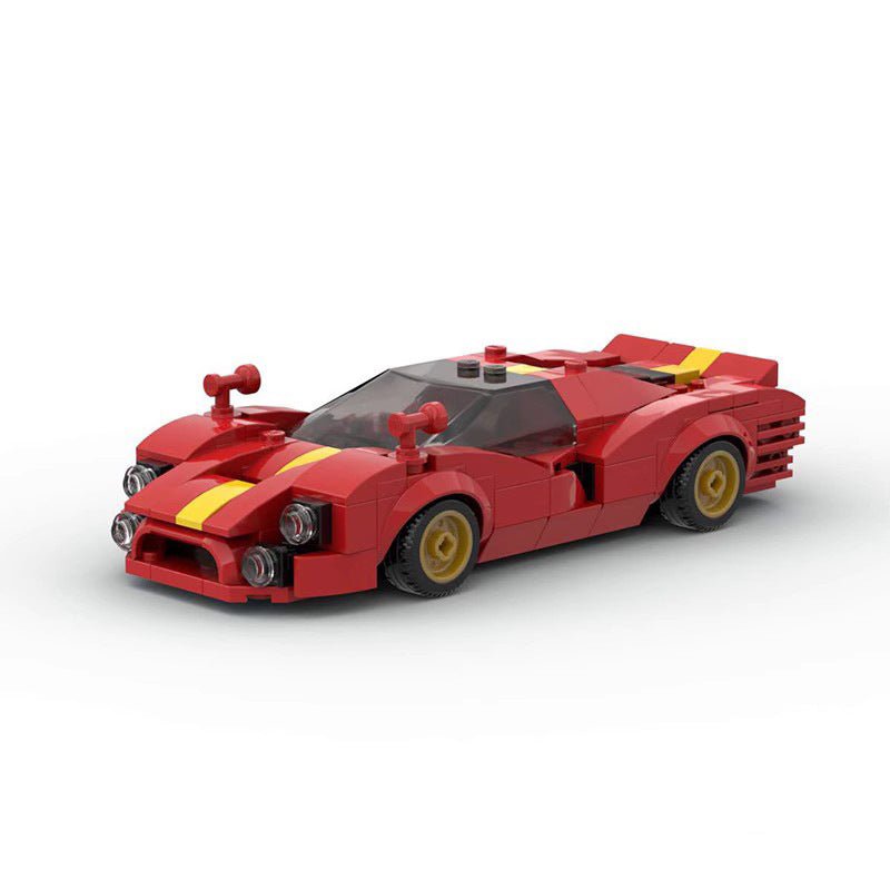 MOC - 101795 Ferrari 330 P4 Boy Toy Racing Building Blocks Car Assembly Model - Zambeel