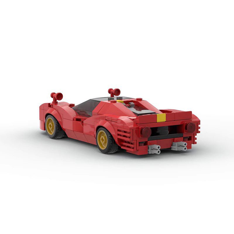 MOC - 101795 Ferrari 330 P4 Boy Toy Racing Building Blocks Car Assembly Model - Zambeel