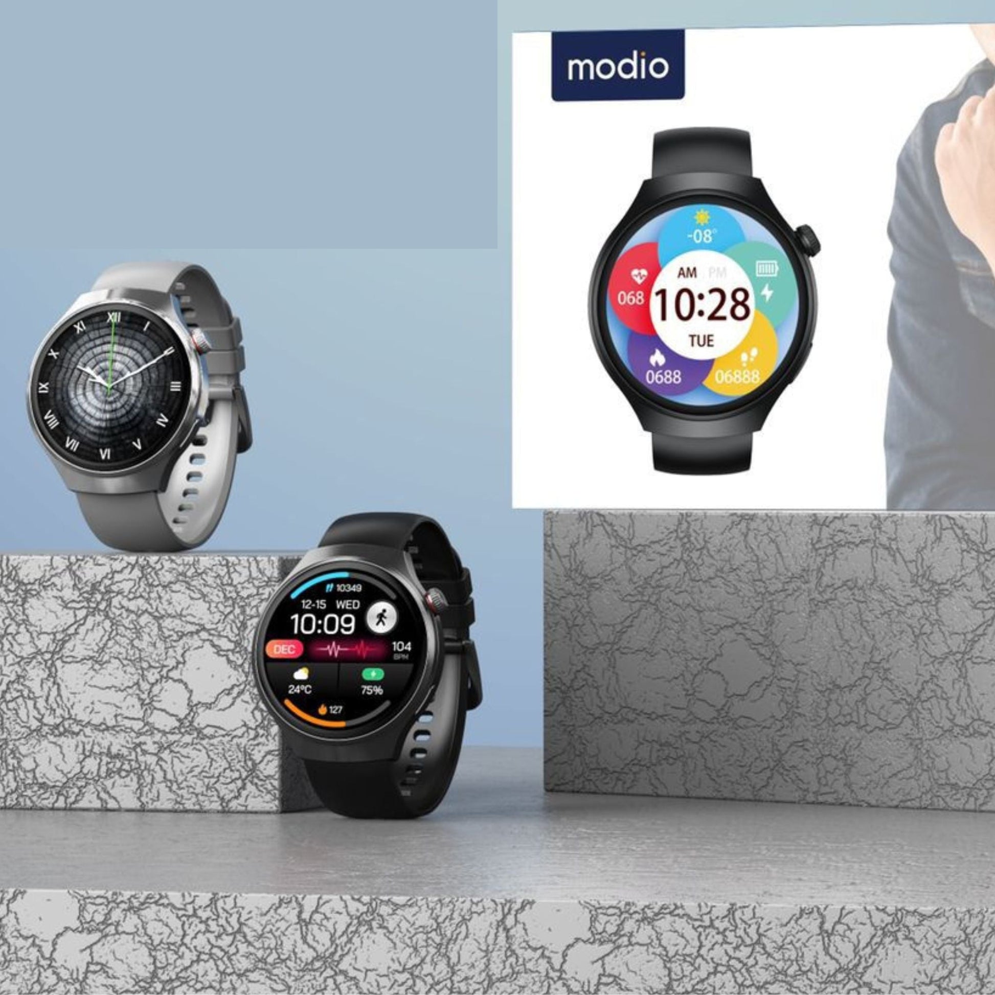 Modio - Smartwatch - Zambeel