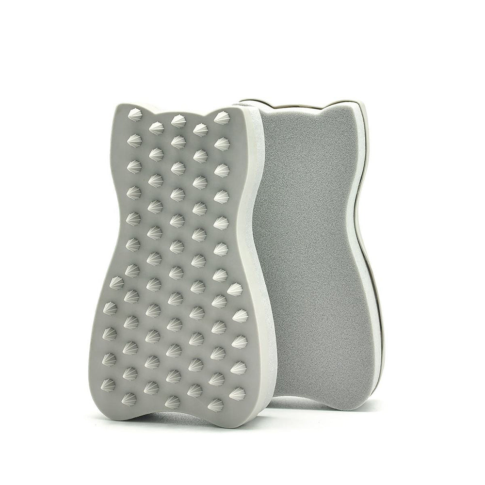 MOMI Pet Hair Remover Silicone Sponge Brush Hair Removal Brush Cat Comb Massage Brush Beautician Shower Comb - Zambeel