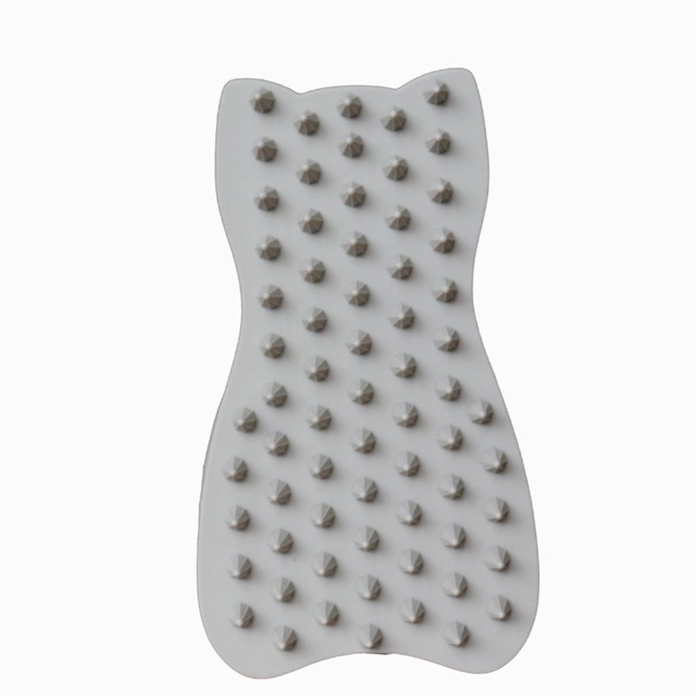 MOMI Pet Hair Remover Silicone Sponge Brush Hair Removal Brush Cat Comb Massage Brush Beautician Shower Comb - Zambeel
