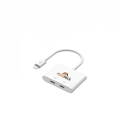 Moogmax - Lightning Headphone Jack & Phone Charger (Original) - Zambeel