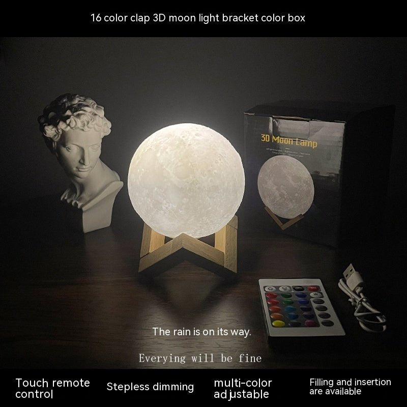 Moon Rechargeable Small Night Lamp - Zambeel