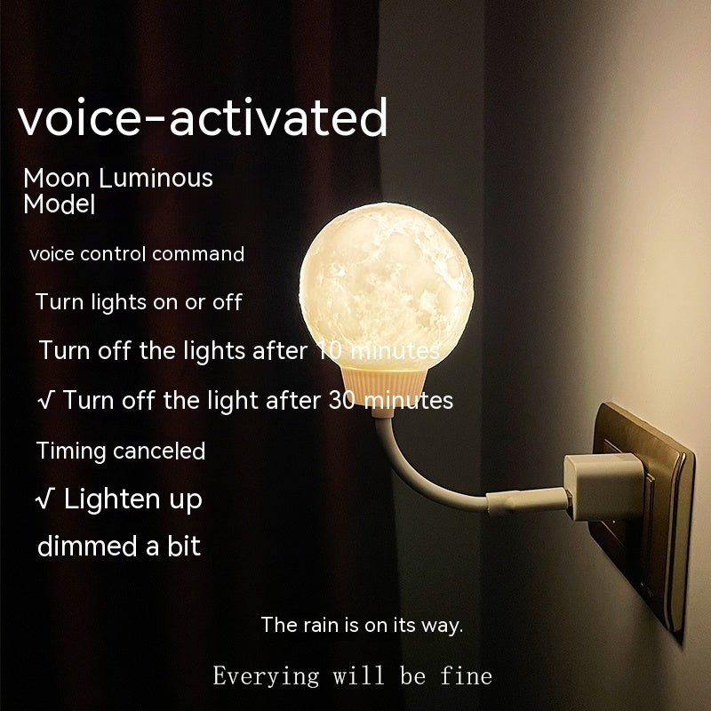 Moon Rechargeable Small Night Lamp - Zambeel