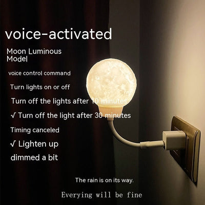 Moon Rechargeable Small Night Lamp - Zambeel