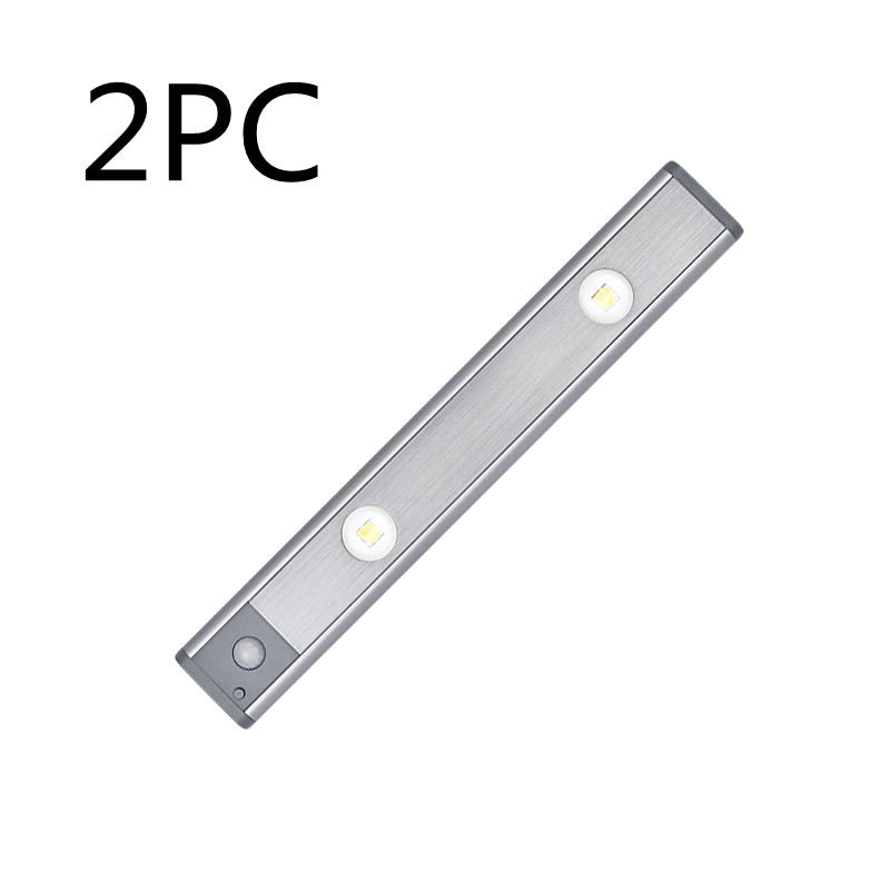 Motion Sensor Lamp Under The Cabinet Dimmable Cabinet Lamp Rechargeable Magnetic Suction Installation Kitchen Night Light Wardrobe Lamp - Zambeel