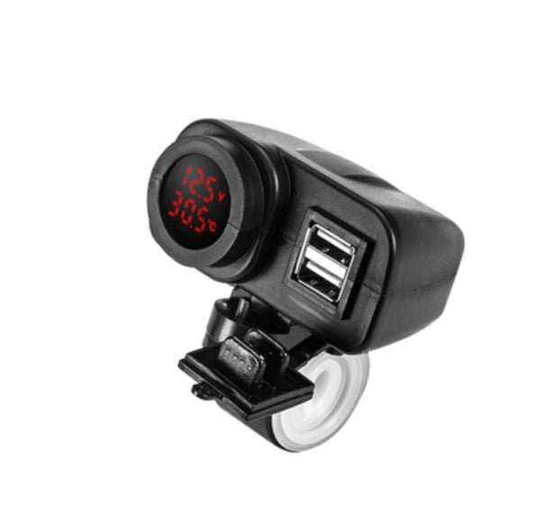 Motorcycle Car Mobile Phone Charger Waterproof With Switch - Zambeel