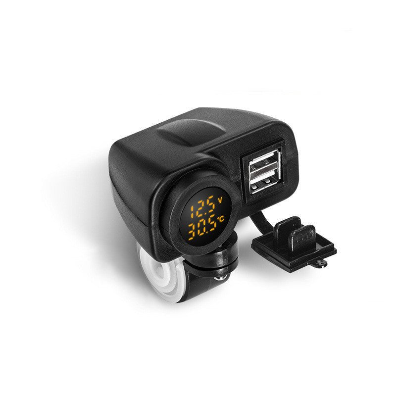 Motorcycle Car Mobile Phone Charger Waterproof With Switch - Zambeel