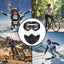 Motorcycle Riding Goggles With Detachable Face Mask - Zambeel