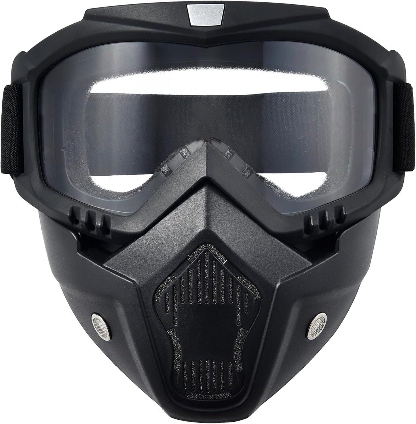 Motorcycle Riding Goggles With Detachable Face Mask - Zambeel