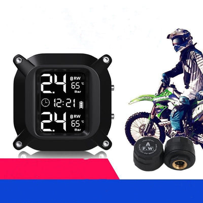 Motorcycle Wireless Tire Pressure Monitoring System - Zambeel