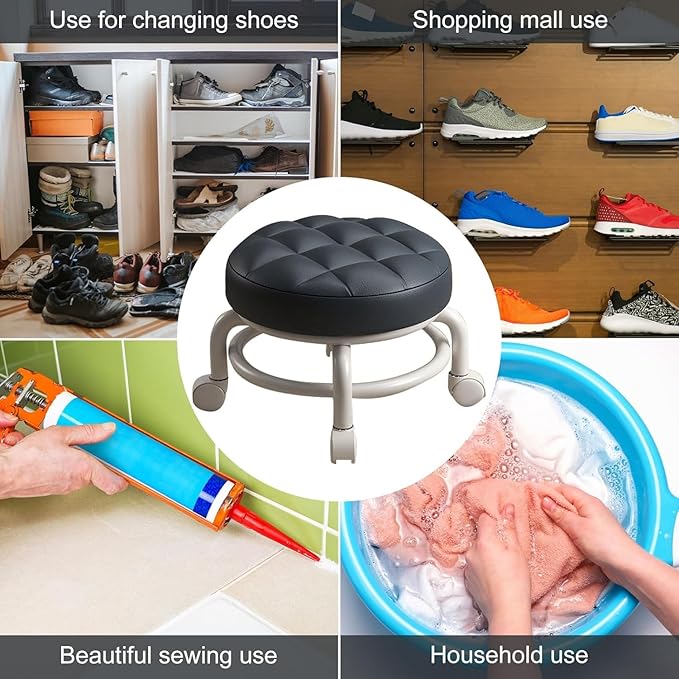 Movable Roller Seat Stool - Zambeel