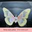 Moving Embroidery Butterfly Center Console Air Outlet Decoration Healing Series Car Accessories - Zambeel