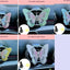 Moving Embroidery Butterfly Center Console Air Outlet Decoration Healing Series Car Accessories - Zambeel