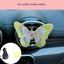 Moving Embroidery Butterfly Center Console Air Outlet Decoration Healing Series Car Accessories - Zambeel