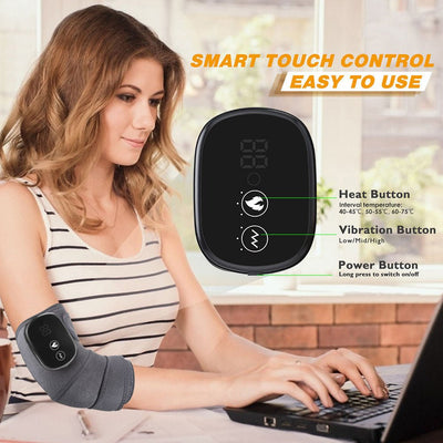 Moxibustion Therapy Device With Warmth Control And Electric Heating Knee Pads - Zambeel