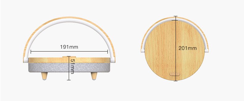 Multi - Function Wireless Charging Night Light - Zambeel