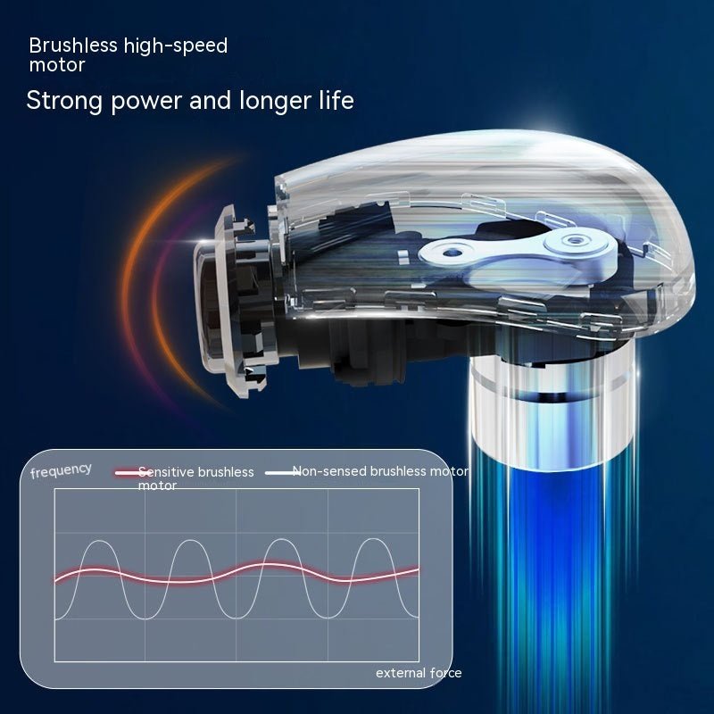 Multi - Function Wireless Massage Hammer Mini Massage Gun Body Massager For Neck And Shoulder Relax Back Relieve Muscle Pain Relief - Zambeel