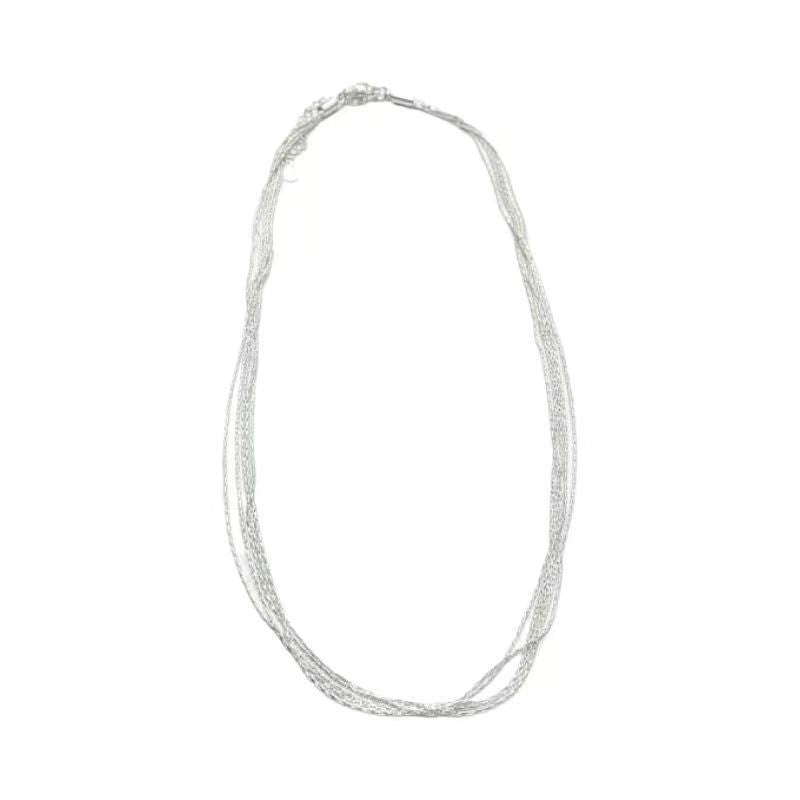 Multi - layer Small Snake Bone Necklace Simple Special - interest Design Cold Style Temperament Clavicle Chain - Zambeel