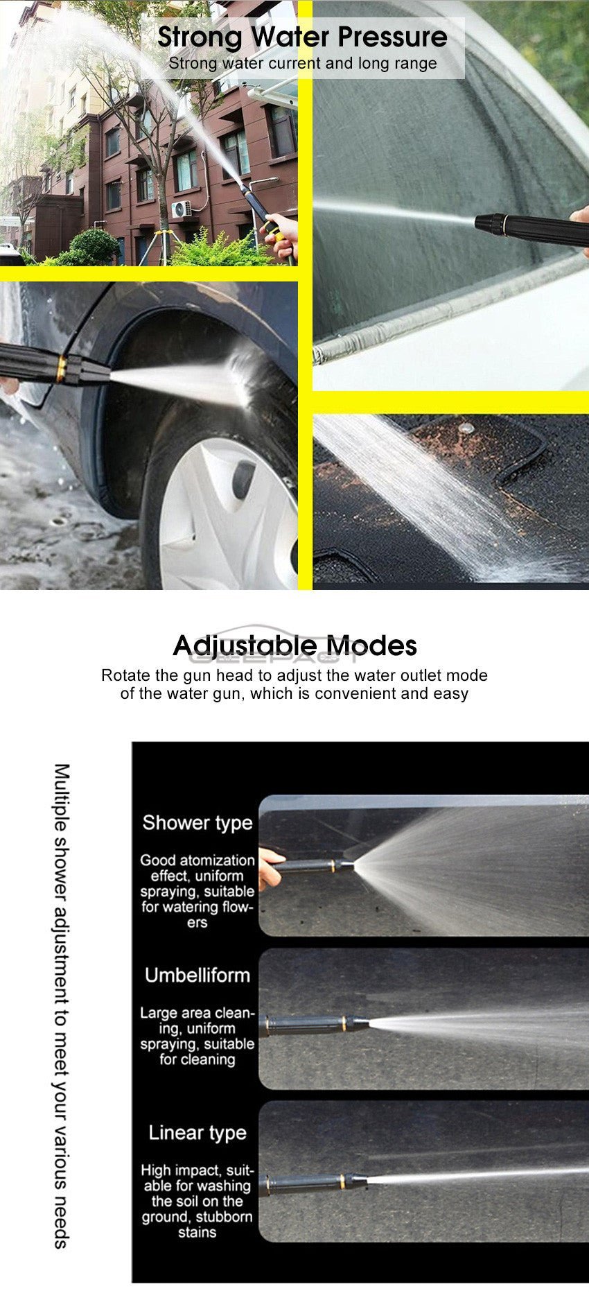 Multi - Mode Garden Spray Nozzle - Zambeel