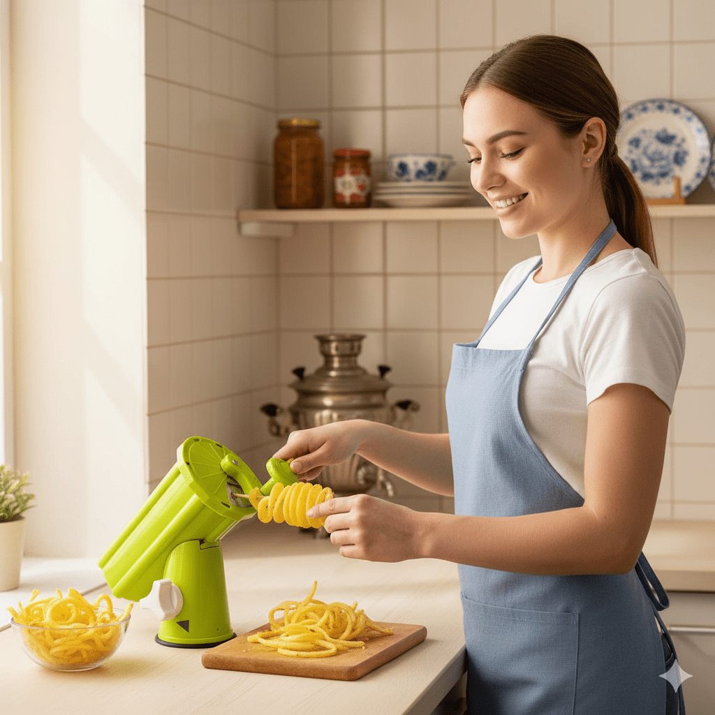 Multifunction Potato Tower Slicer - Zambeel