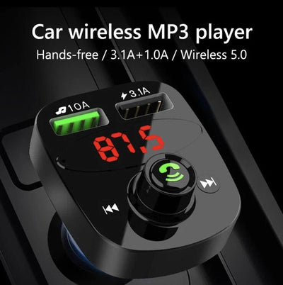 Multifunction Wireless Car MP3 Player - Zambeel