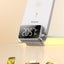 Multifunctional 15W Wireless Charger Foldable Desktop Stand With Night Light - Zambeel