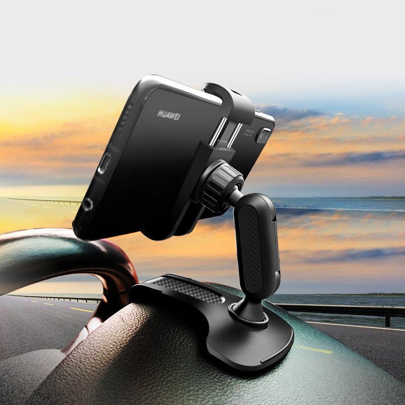 Multifunctional Car Dashboard Rearview Mirror Sun Visor Mobile Phone Holder - Zambeel