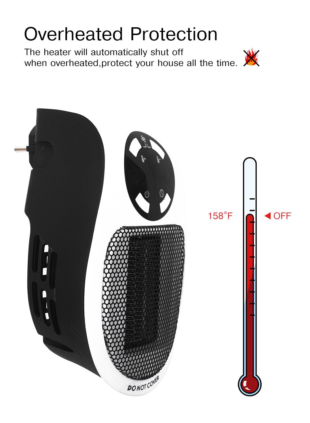 Multifunctional Heater For Desktop Office - Zambeel