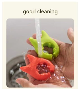 Multifunctional Spatula Holder Silicone Anti - overflow Spoon Holder Cooking Pot Anti - scalding Clip Kitchen Gadgets - Zambeel