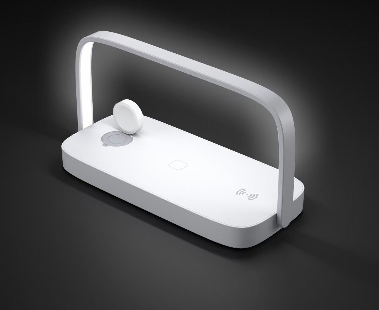 Multifunctional Wireless Rechargeable Night Light Mobile Phone Holder - Zambeel