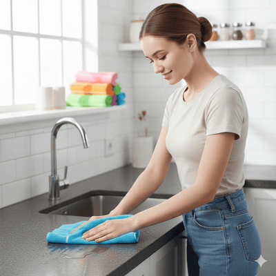 Multipurpose Microfiber Towels - Zambeel