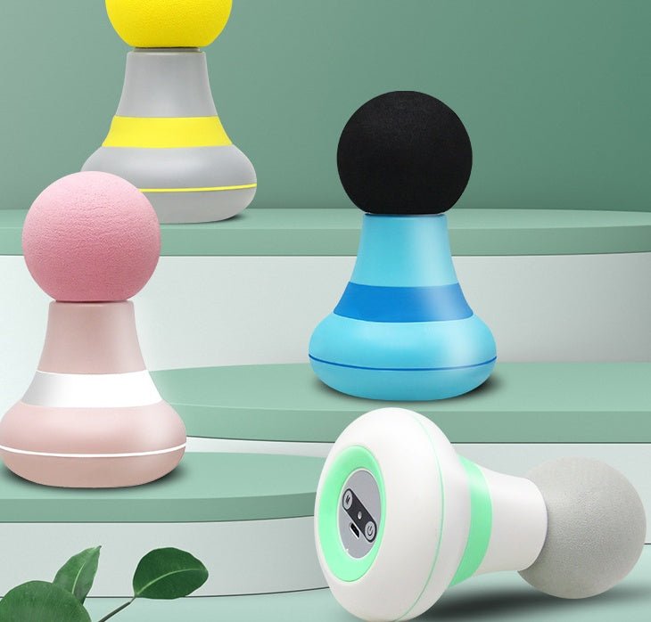 Muscle Massage Mini Pocket Electric Fascia Massage Back Neck Massager Gun For Body Deep Relief Pain Slimming Fascial Tool - Zambeel