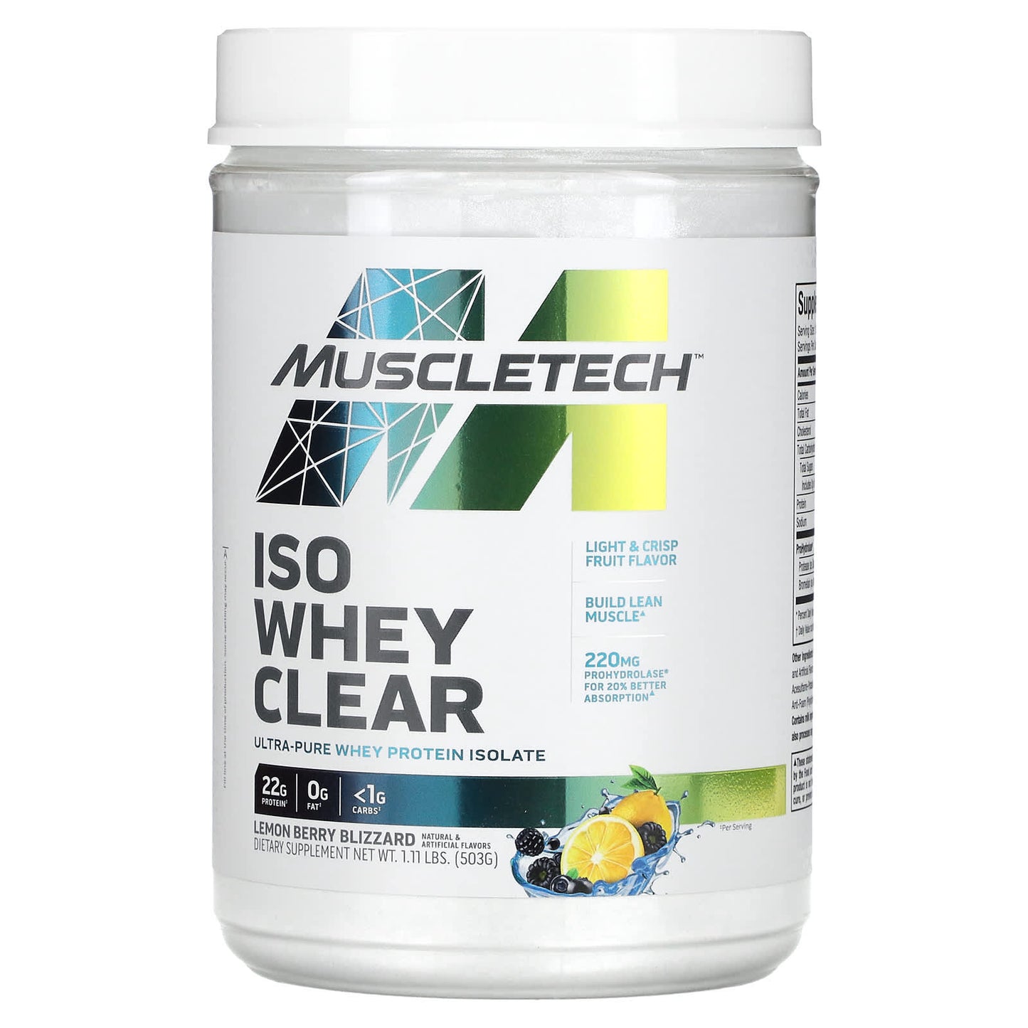 Muscletech - Iso Whey Clear (Original) - Zambeel