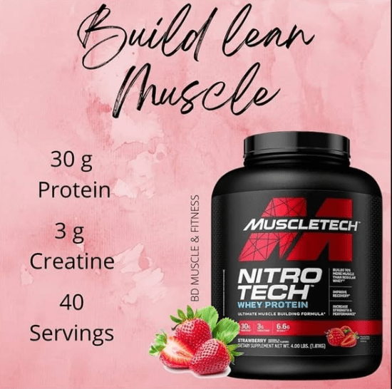 Muscletech - Nitro Tech Protein (Original) - Zambeel