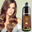 Natural Brown Hair Color Shampoo (400ml) - Zambeel