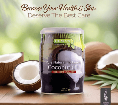 Natural Coconut Oil (400ml) - Zambeel