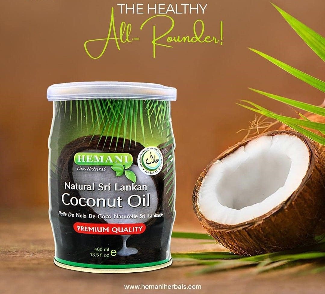 Natural Coconut Oil (400ml) - Zambeel