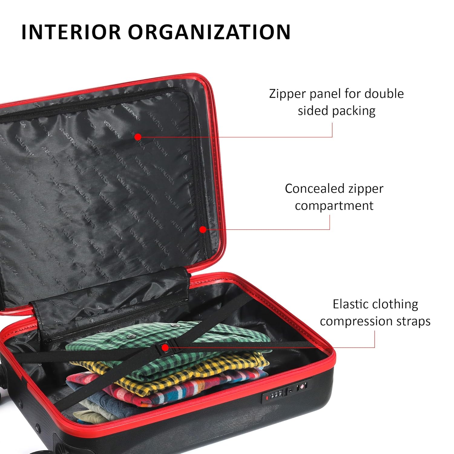 Nautica - Trolly Luggage Bag © - Zambeel