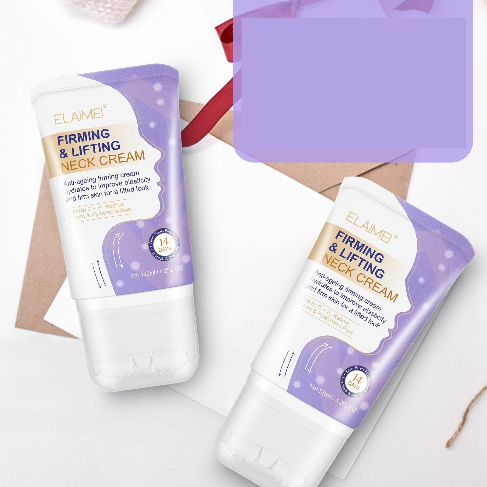 Neck Cream Neckline Cream Smooth Anti Aging Moisturizing Whitening Cream Beauty Firming Skin Care - Zambeel