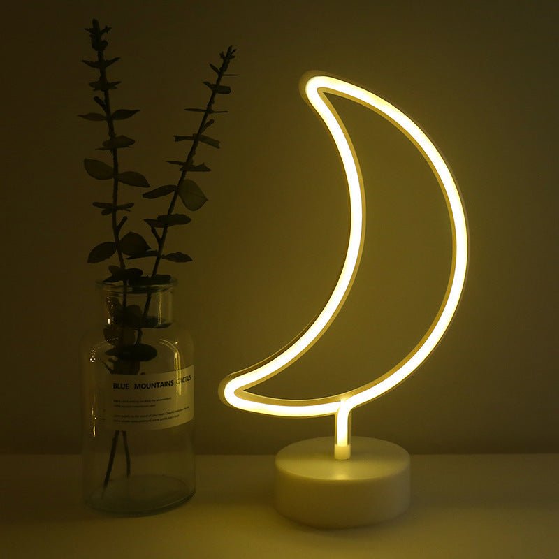 Neon Lights With Round Base - Zambeel