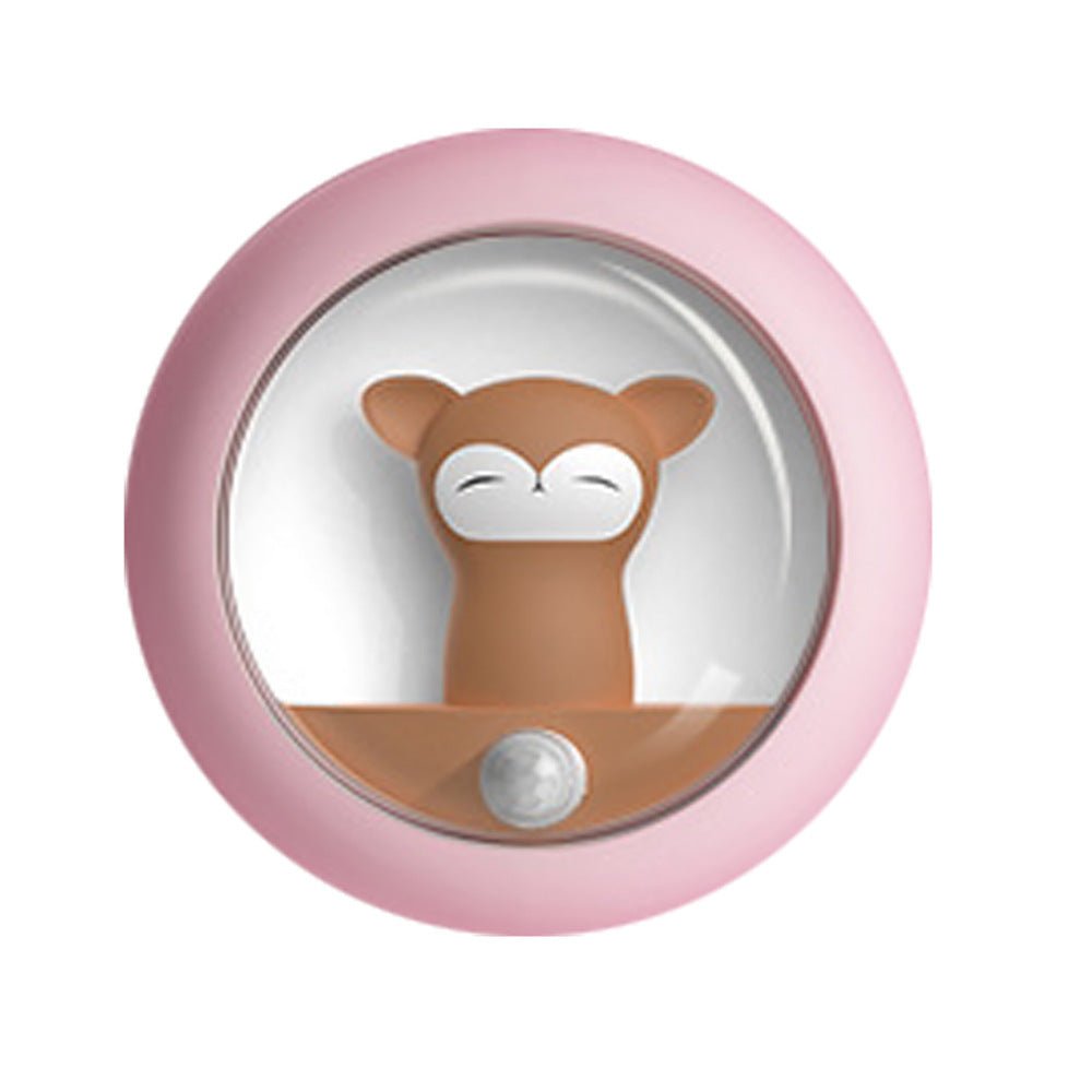 Net Red Girl Heart Bedside Night Light - Zambeel